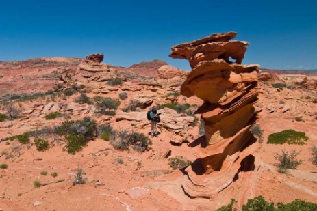 Hoodoo in Coyote Buttes South